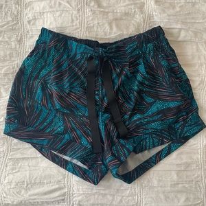 Lululemon floral shorts
